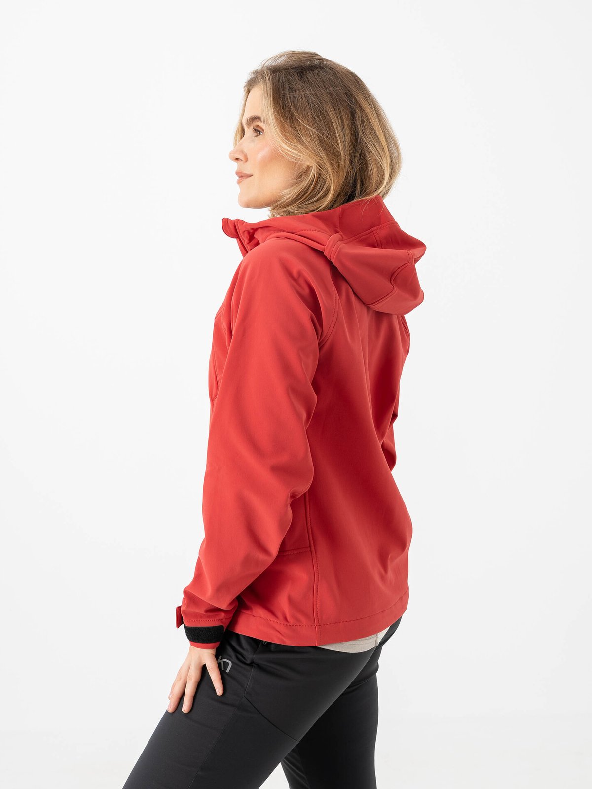 Bergans Vaagaa Softshell Jacket Hood Women Crimson Red