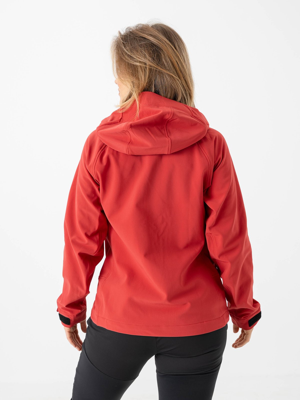 Bergans Vaagaa Softshell Jacket Hood Women Crimson Red