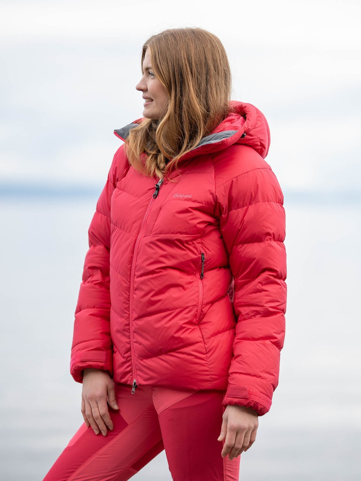 Bergans Tind Mountain Down Jacket Women Alpine Rose
