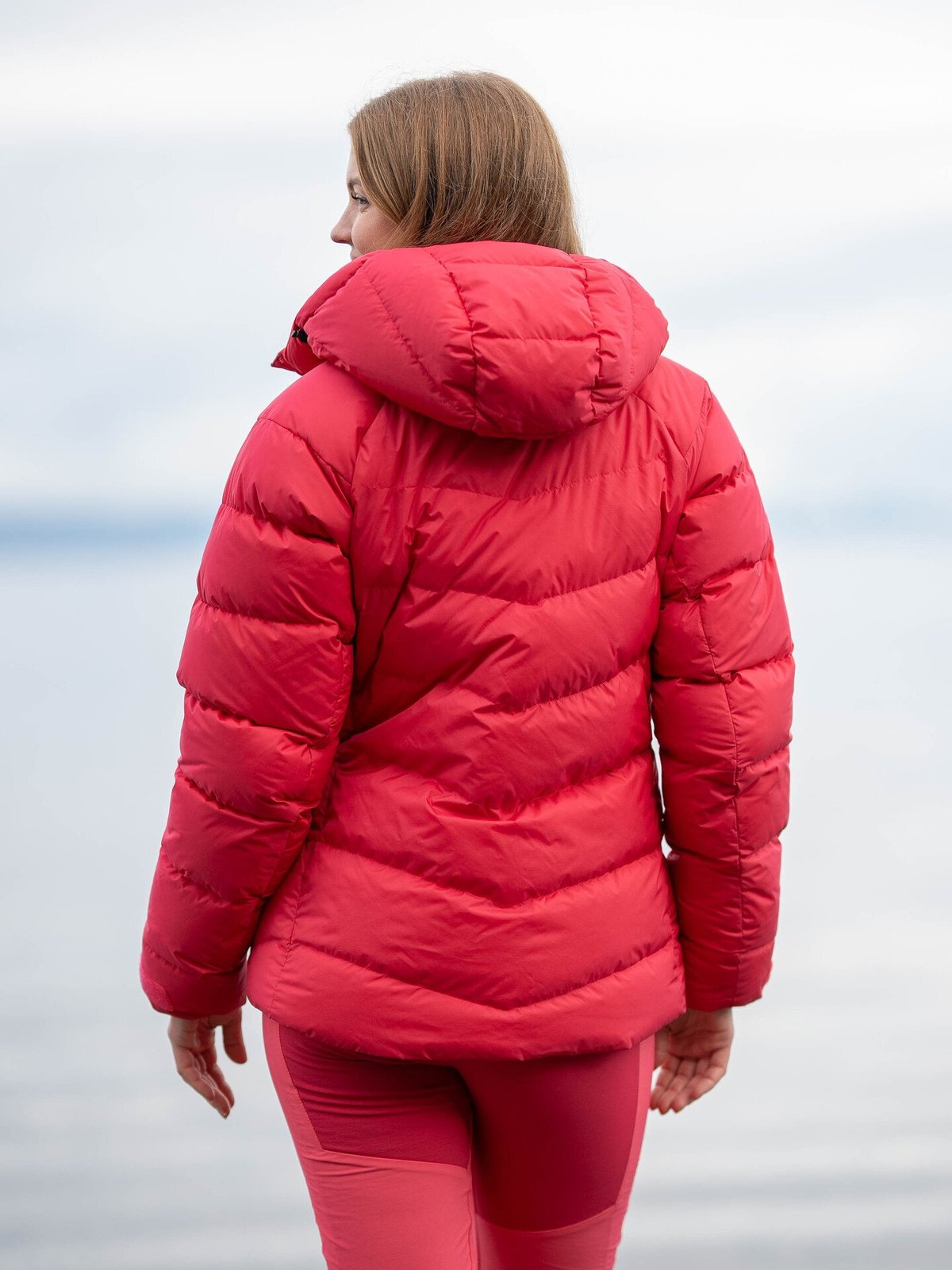 Bergans Tind Mountain Down Jacket Women Alpine Rose