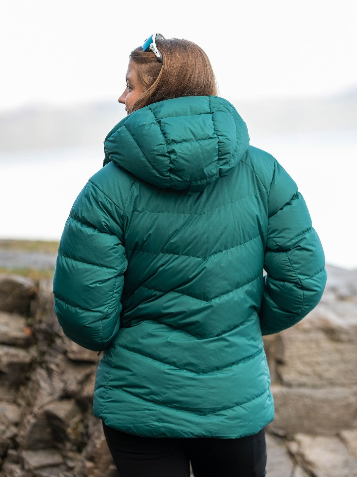 Bergans Tind Mountain Down Jacket Women Malachite Green