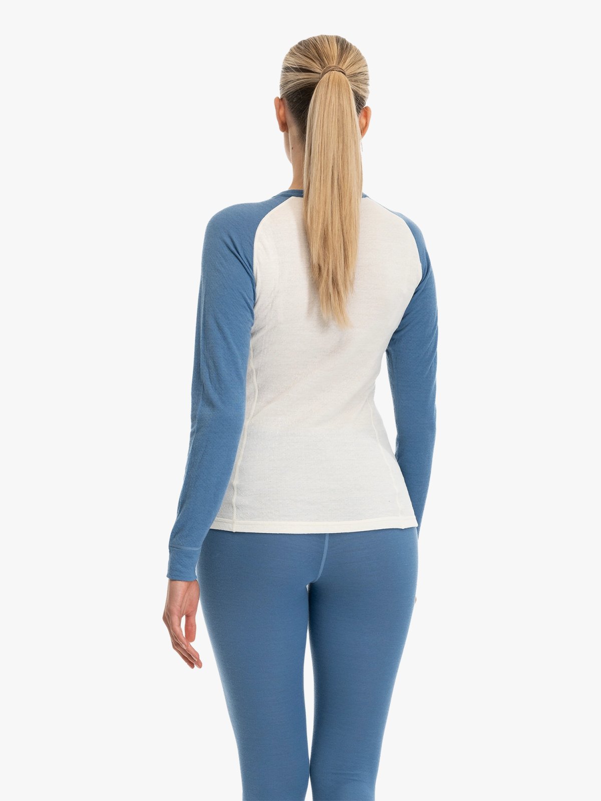 Bergans Inner:Dual Merino Long Sleeve Women Vanilla White
