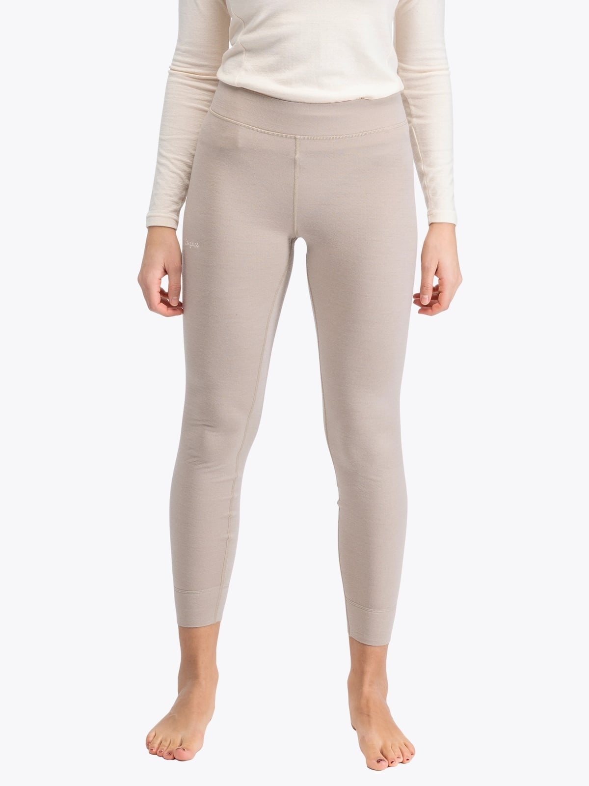 Bergans Inner:Dual Merino Tights Women Beige