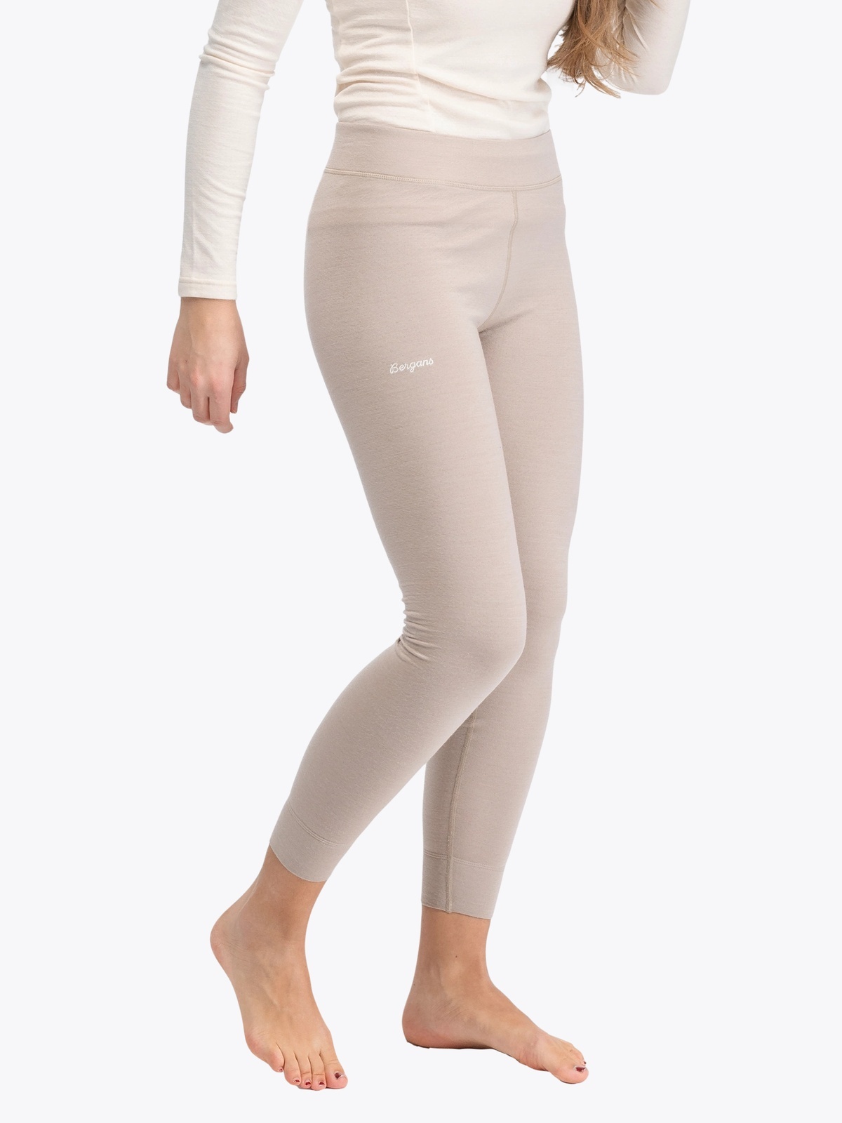Bergans Inner:Dual Merino Tights Women Beige