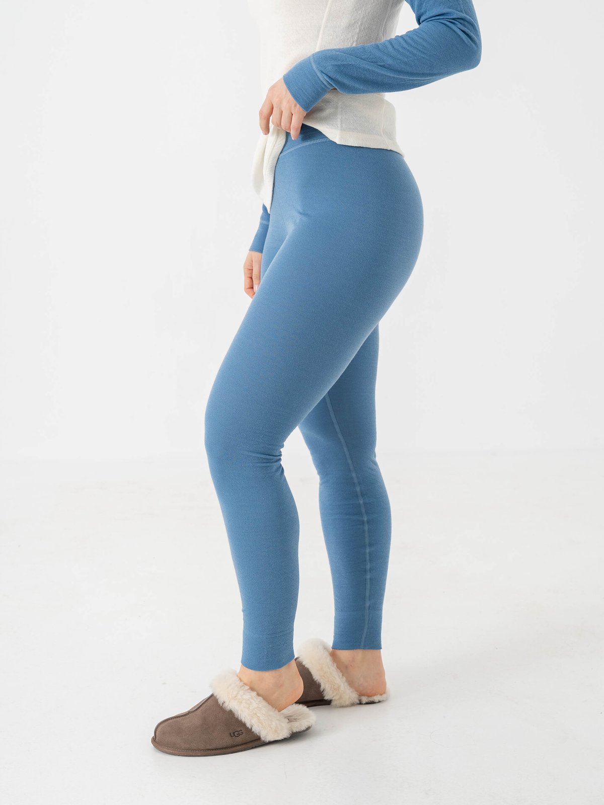 Bergans Inner:Dual Merino Tights Women Elemental Blue