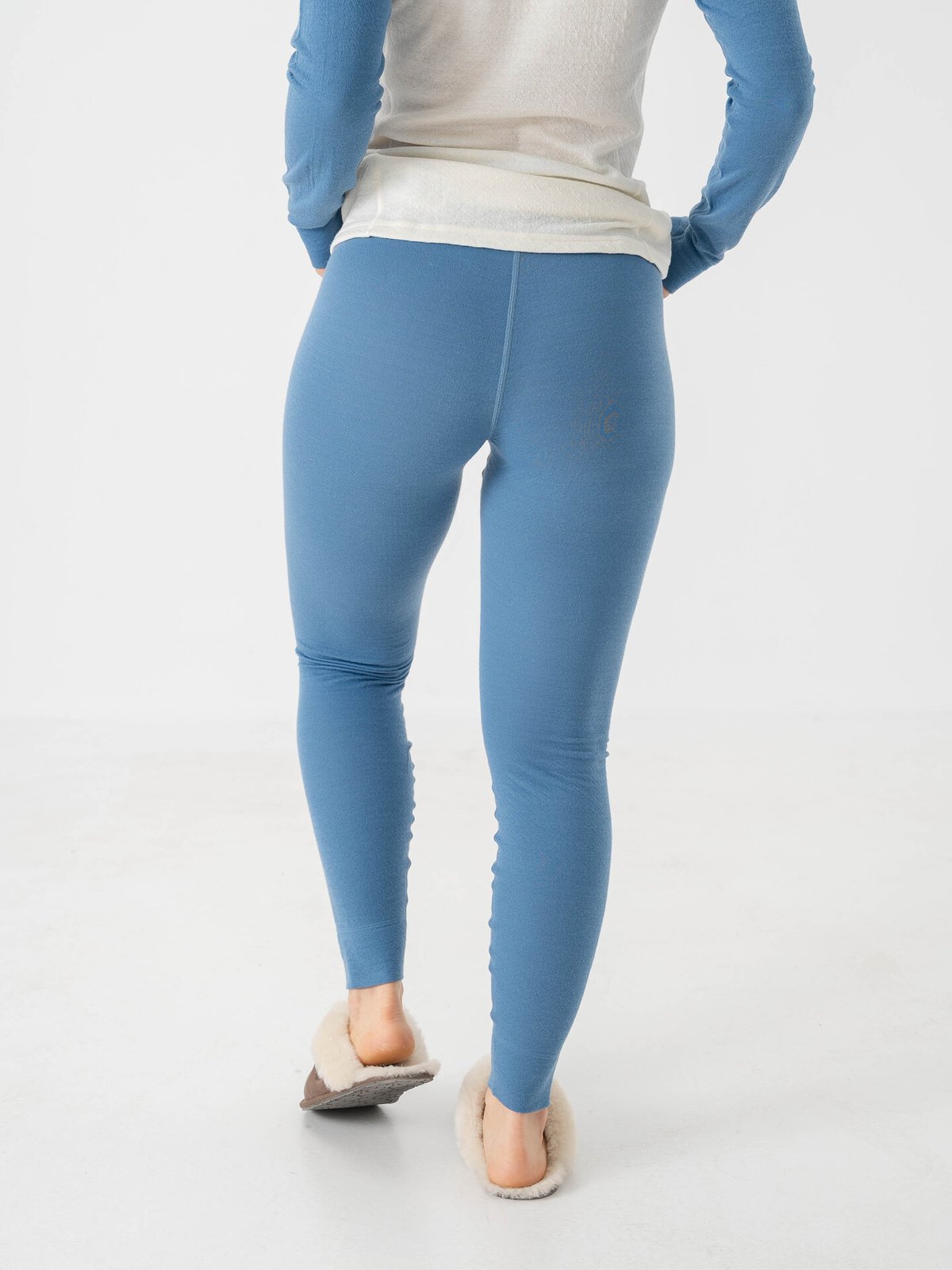Bergans Inner:Dual Merino Tights Women Elemental Blue
