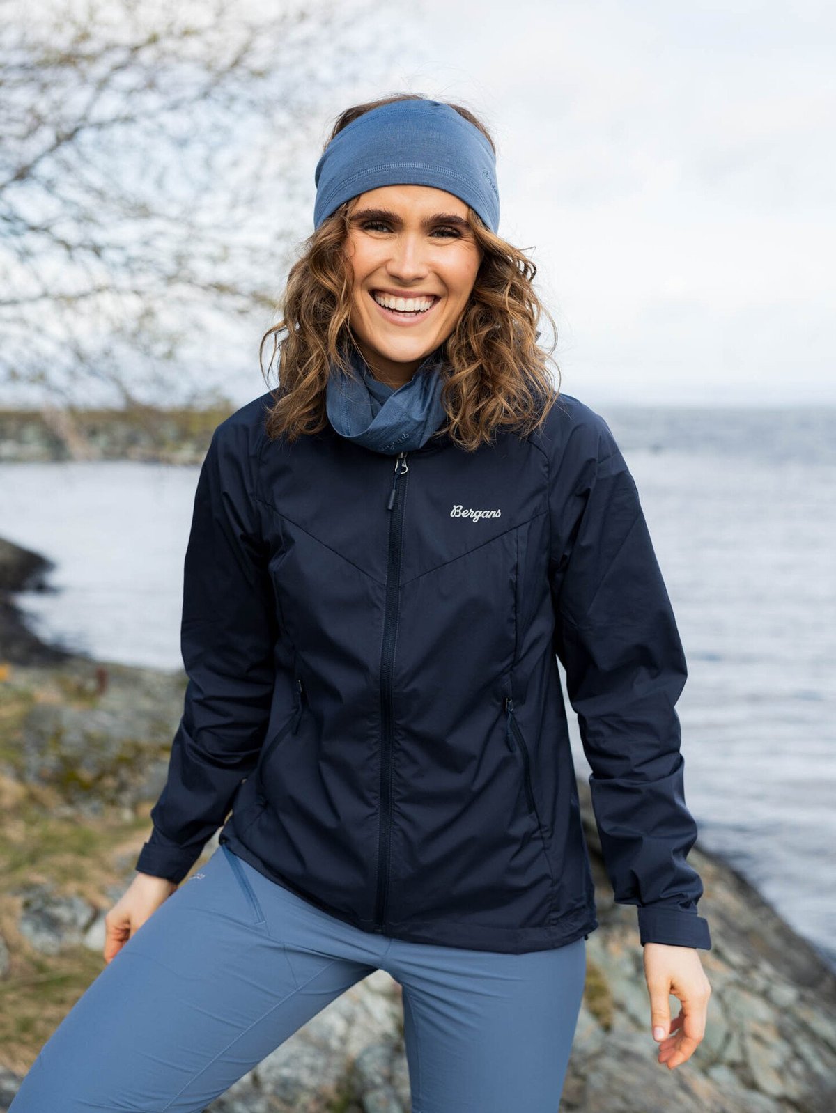 Bergans Microlight Jacket Women Dark Navy