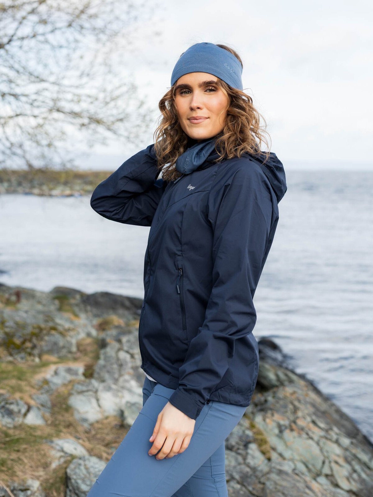 Bergans Microlight Jacket Women Dark Navy