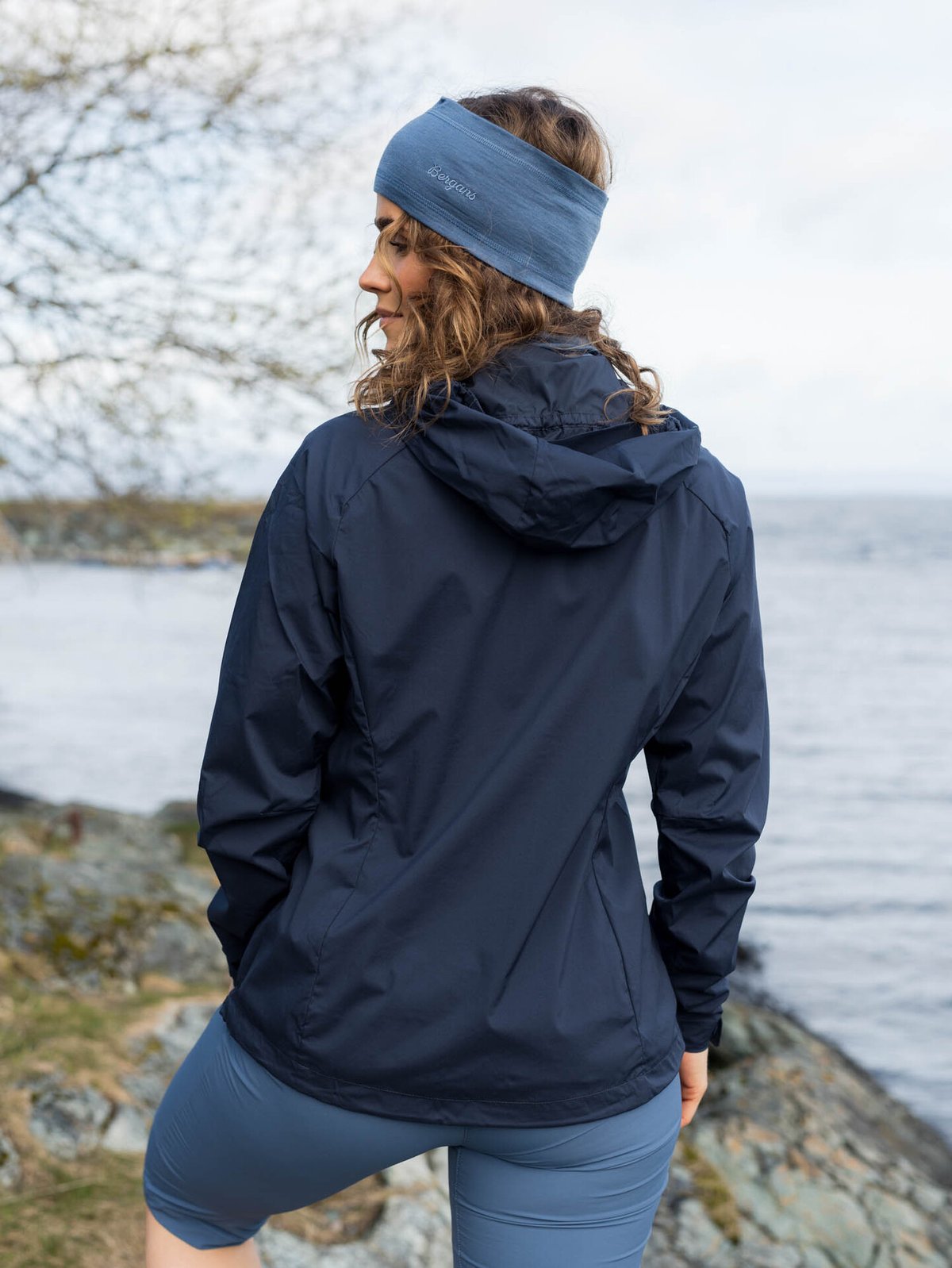 Bergans Microlight Jacket Women Dark Navy