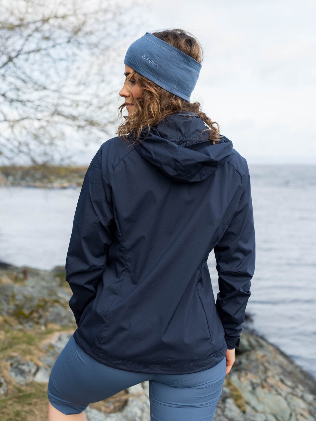 Bergans Microlight Jacket Women Dark Navy