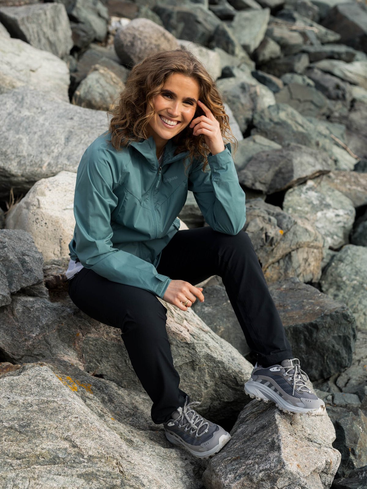 Bergans Microlight Jacket Women Grey Sage