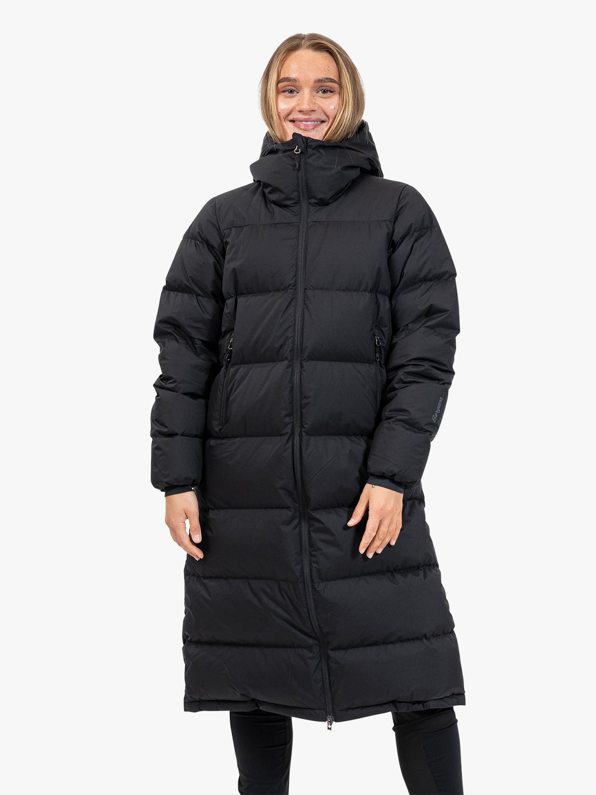 Bergans Urban Down Long Coat Women Black