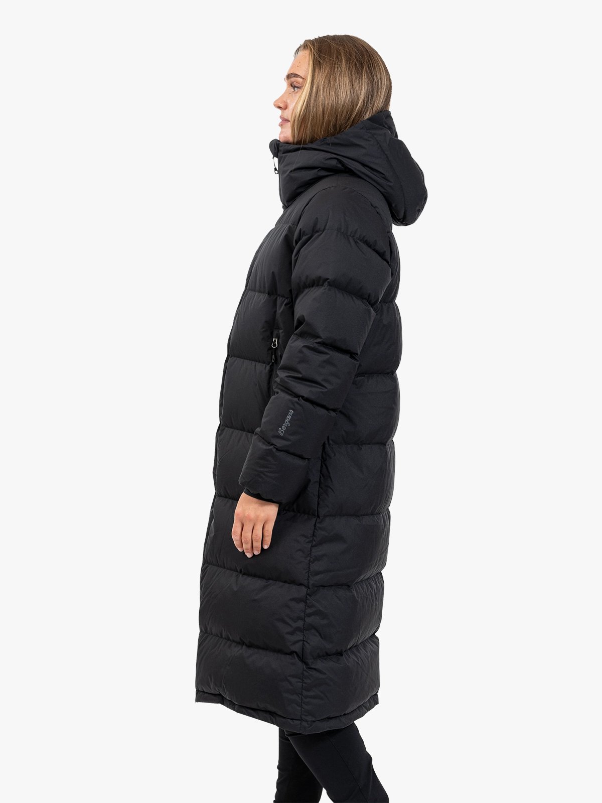 Bergans Urban Down Long Coat Women Black