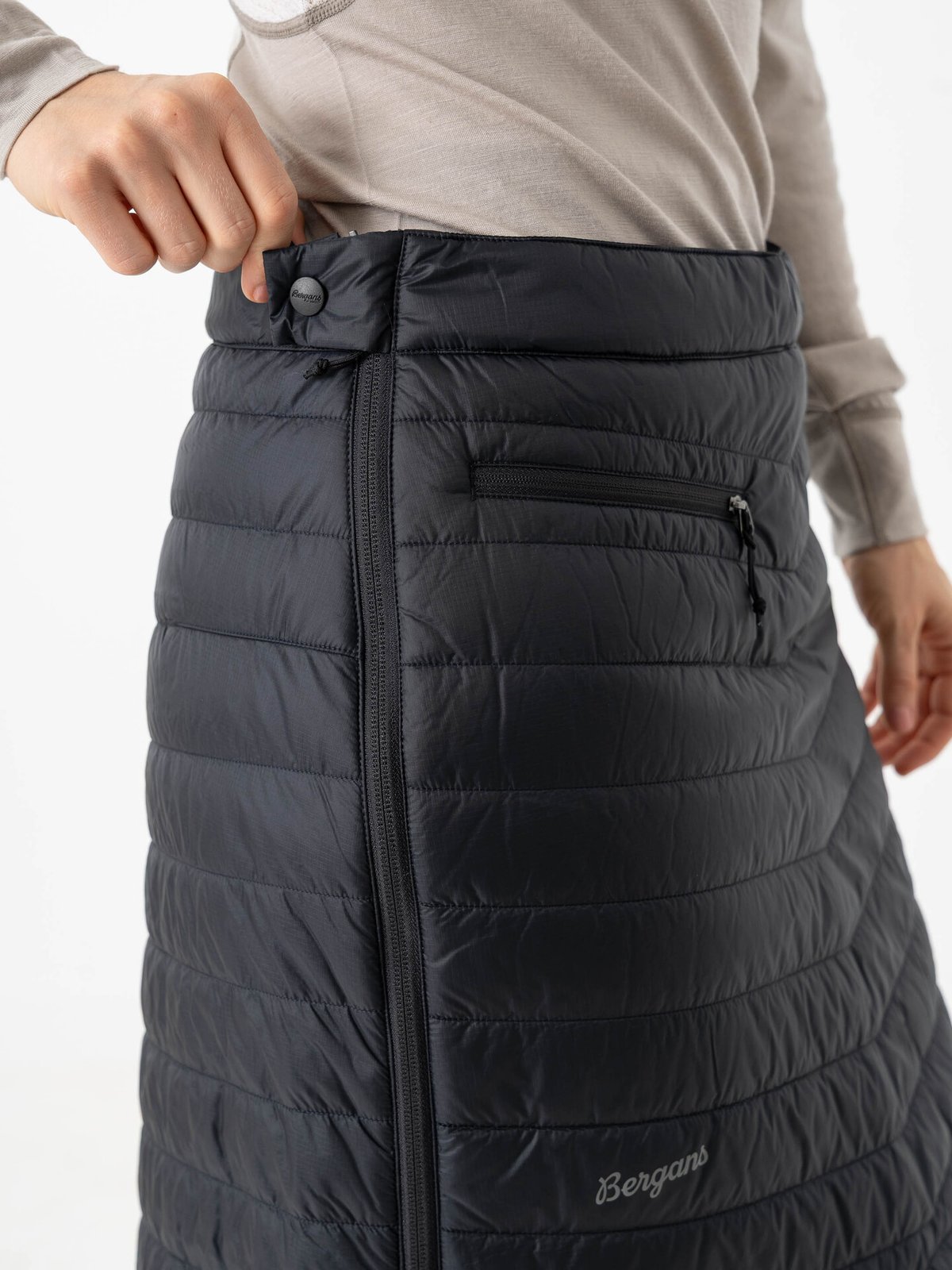Bergans Røros Insulated Overskirt Women Black