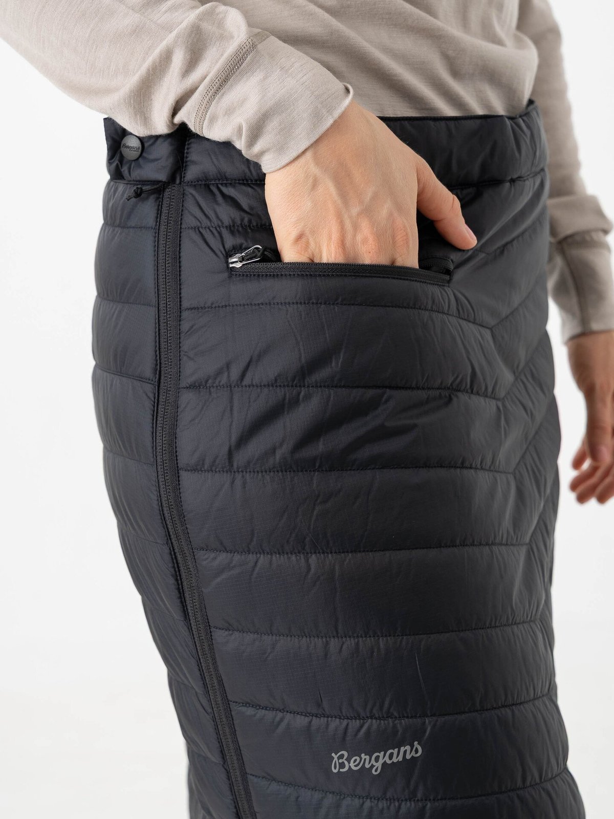 Bergans Røros Insulated Overskirt Women Black