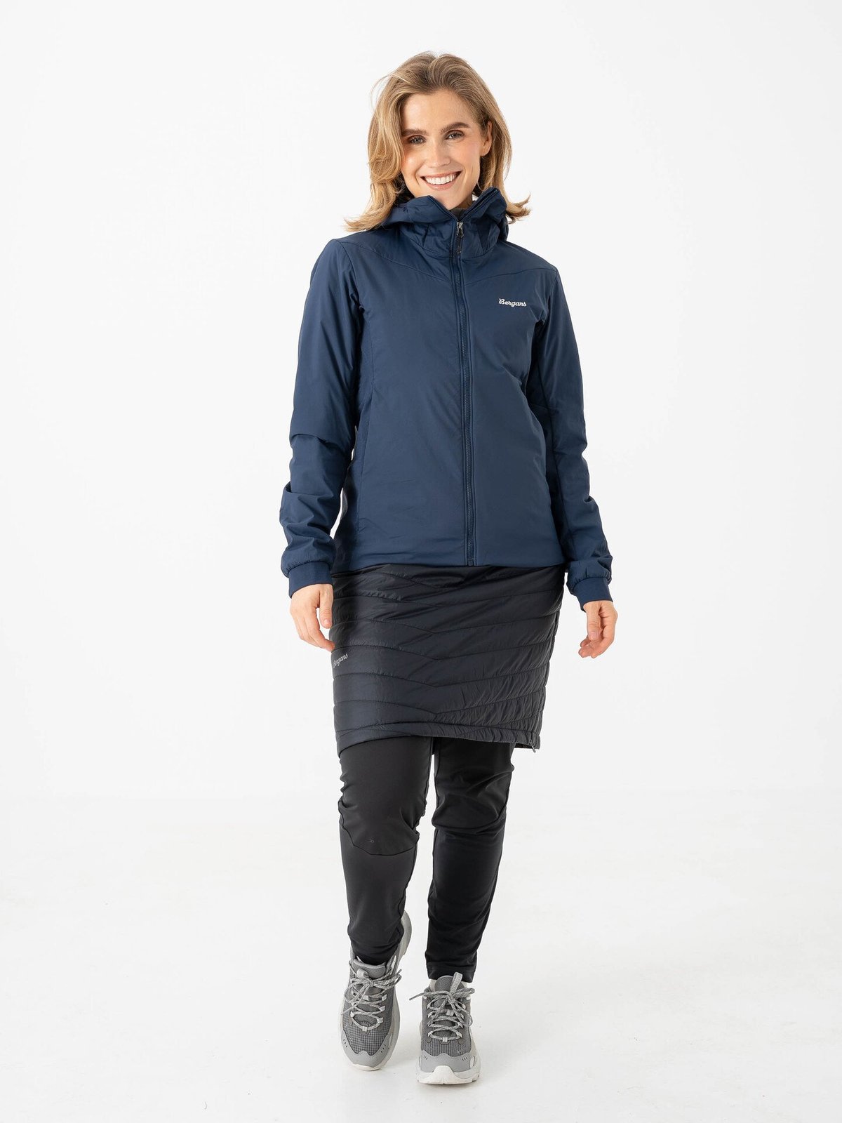 Bergans Røros Insulated Overskirt Women Black