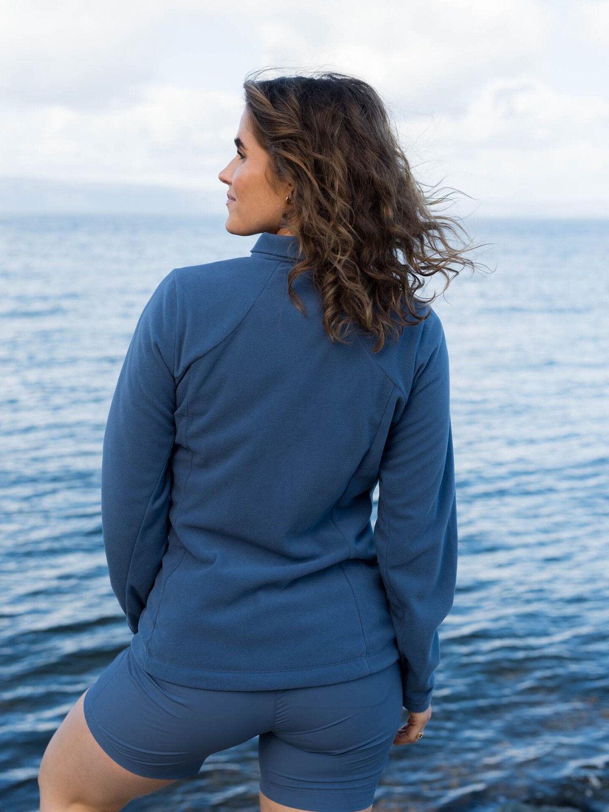 Bergans Finnsnes Fleece Jacket Women Granite Blue