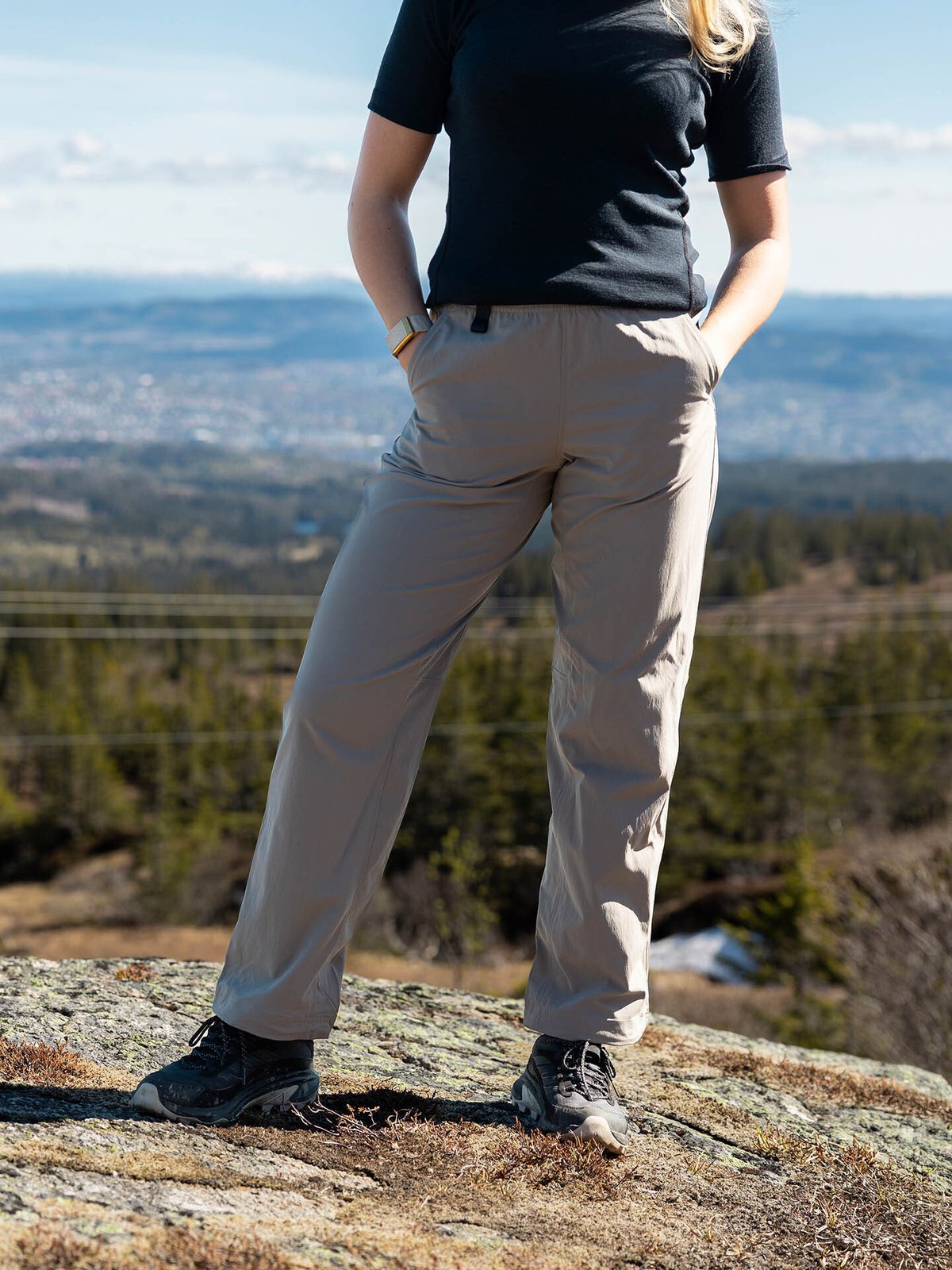 Bergans Imingen Pull-On Pants Women Rock Taupe