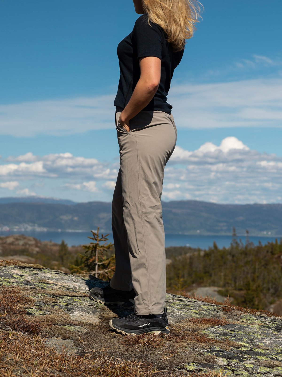 Bergans Imingen Pull-On Pants Women Rock Taupe