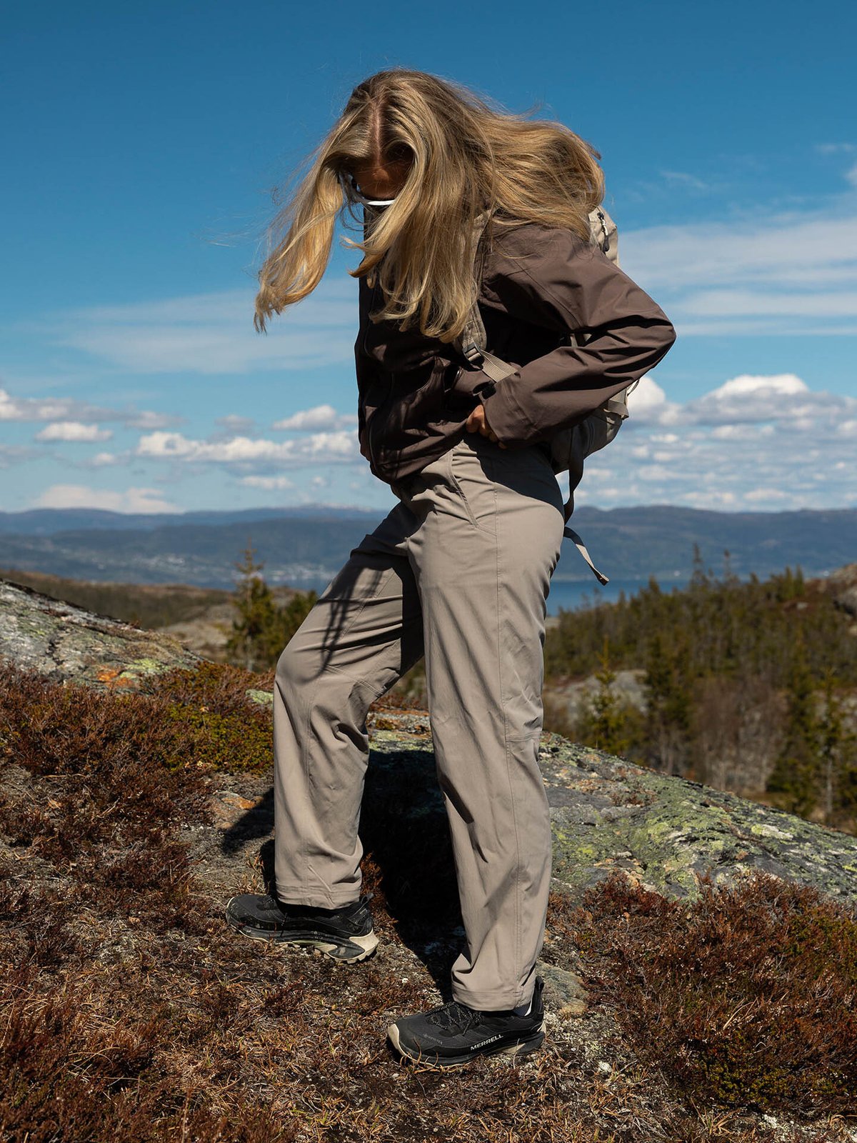 Bergans Imingen Pull-On Pants Women Rock Taupe