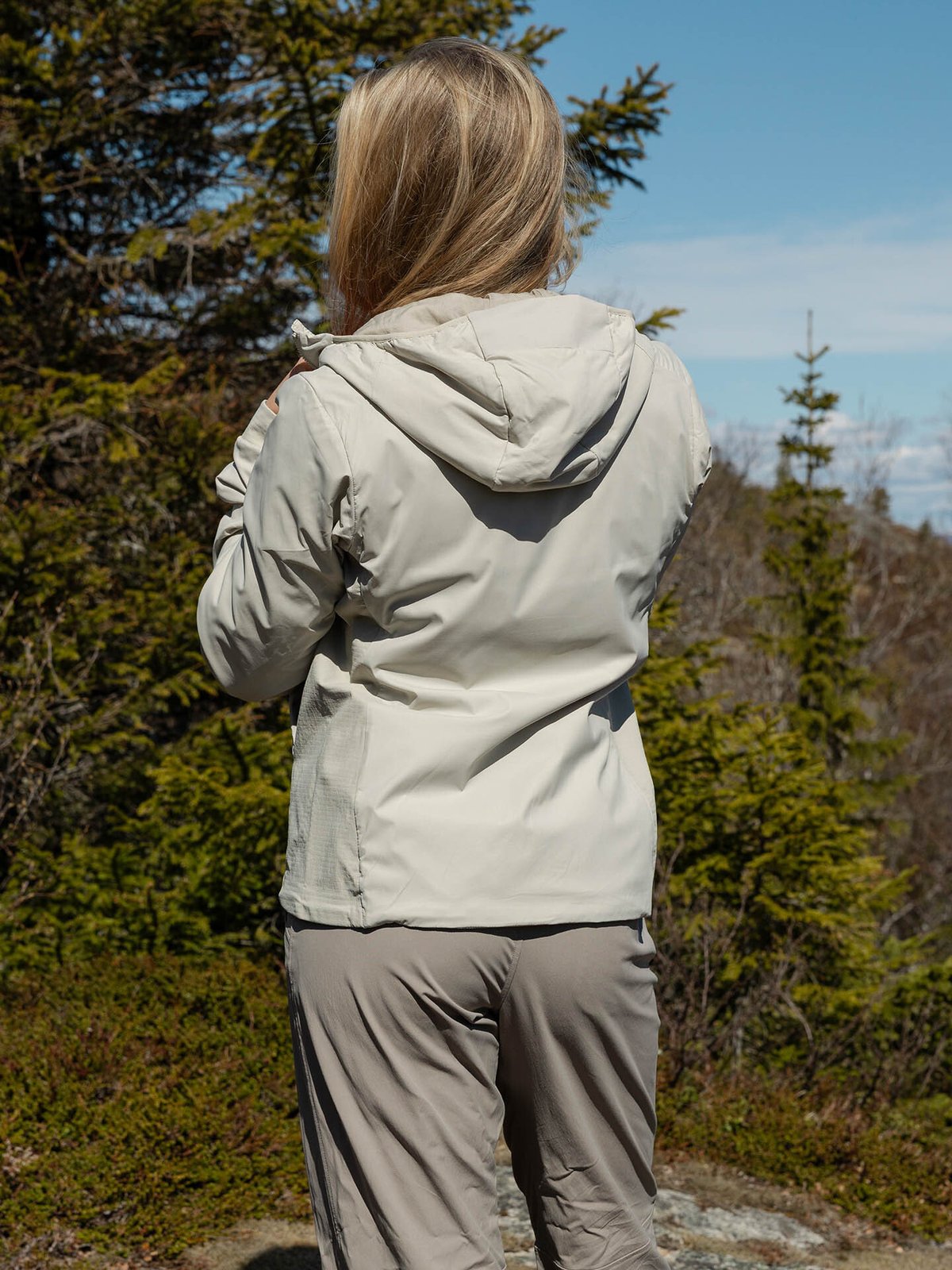 Bergans Holo Hood Jacket Women Coastal Sand