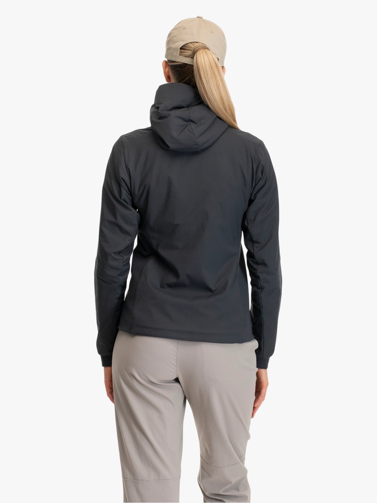 Bergans Holo Hood Jacket Women Dark Shadow Grey