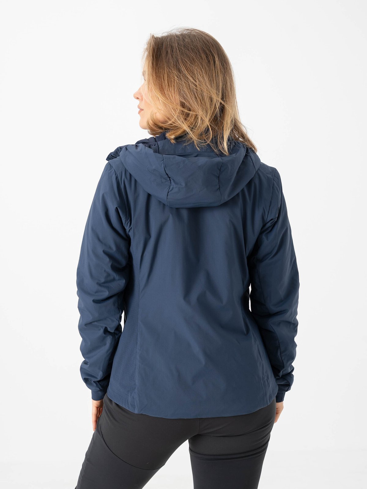 Bergans Holo Hood Jacket Women NavyBlue