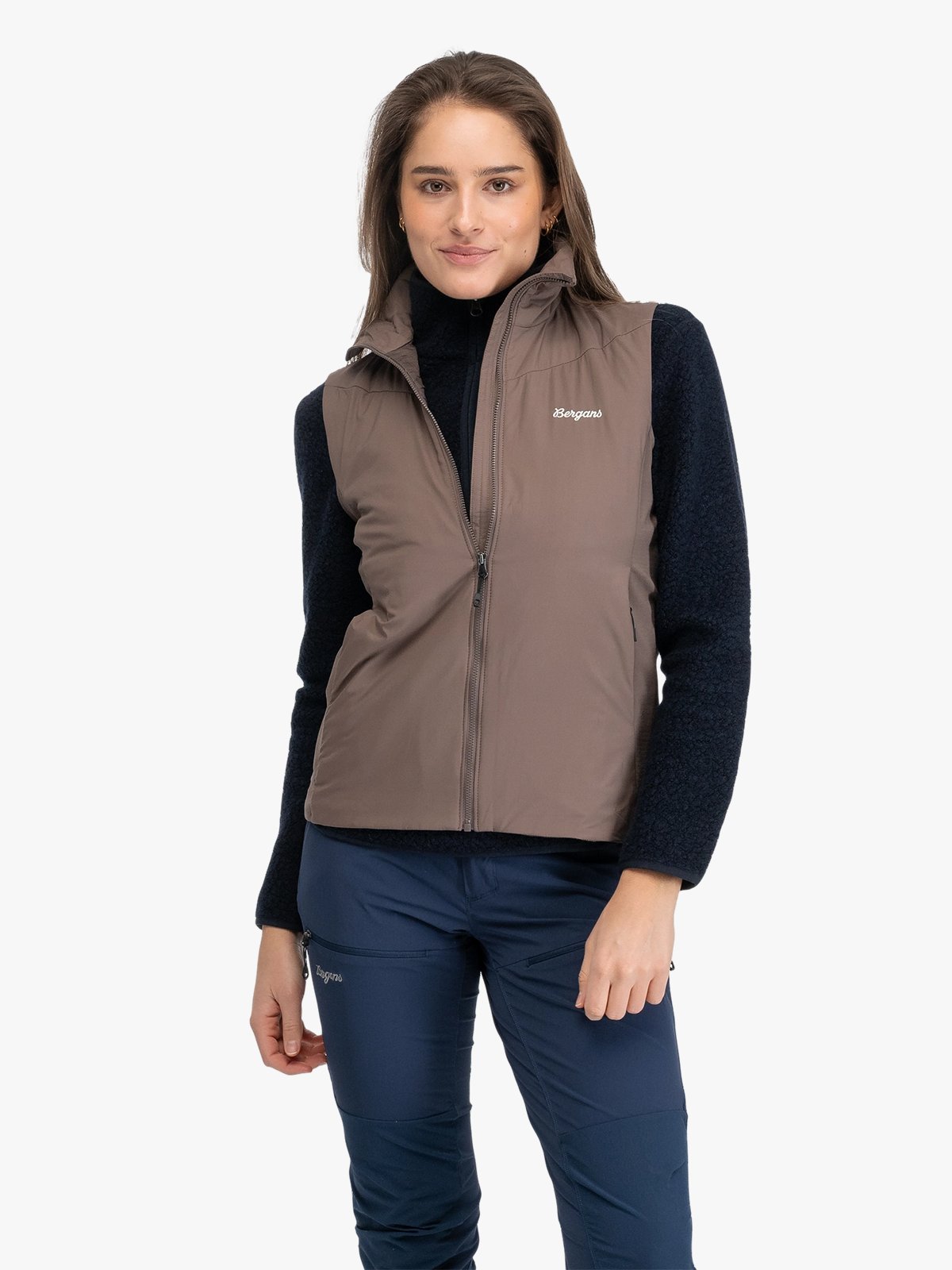 Bergans Holo Insulated Vest Women Hot Cocoa