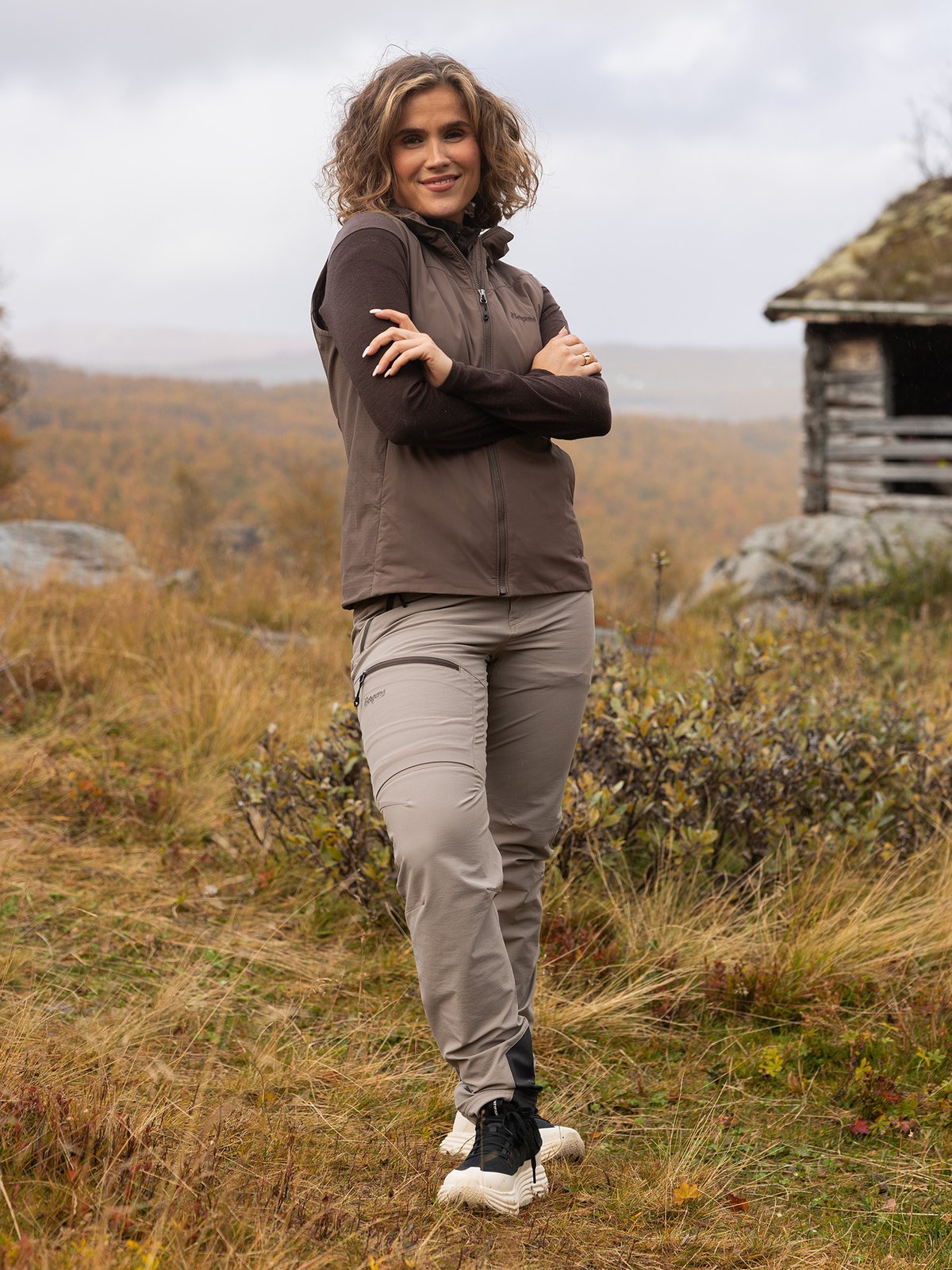 Bergans Holo Insulated Vest Women Hot Cocoa