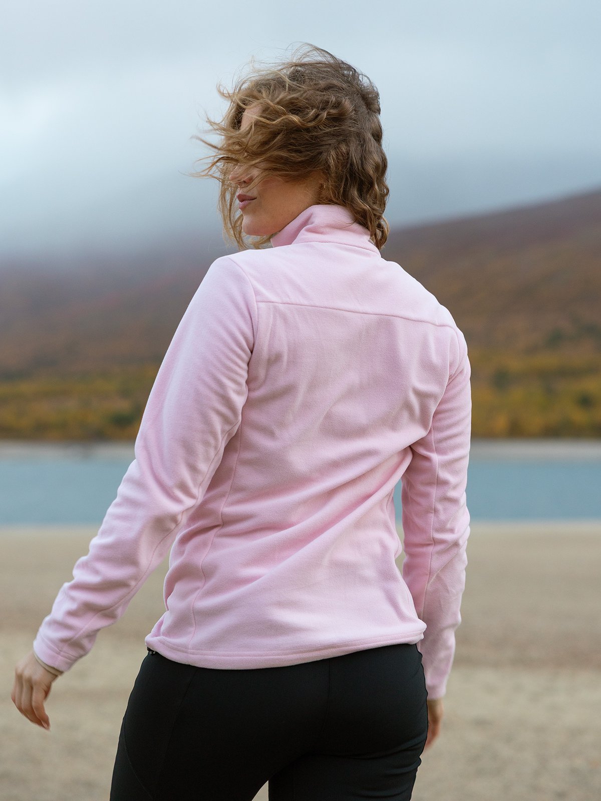 Bergans Finnsnes Fleece Jacket Women Faded Pink