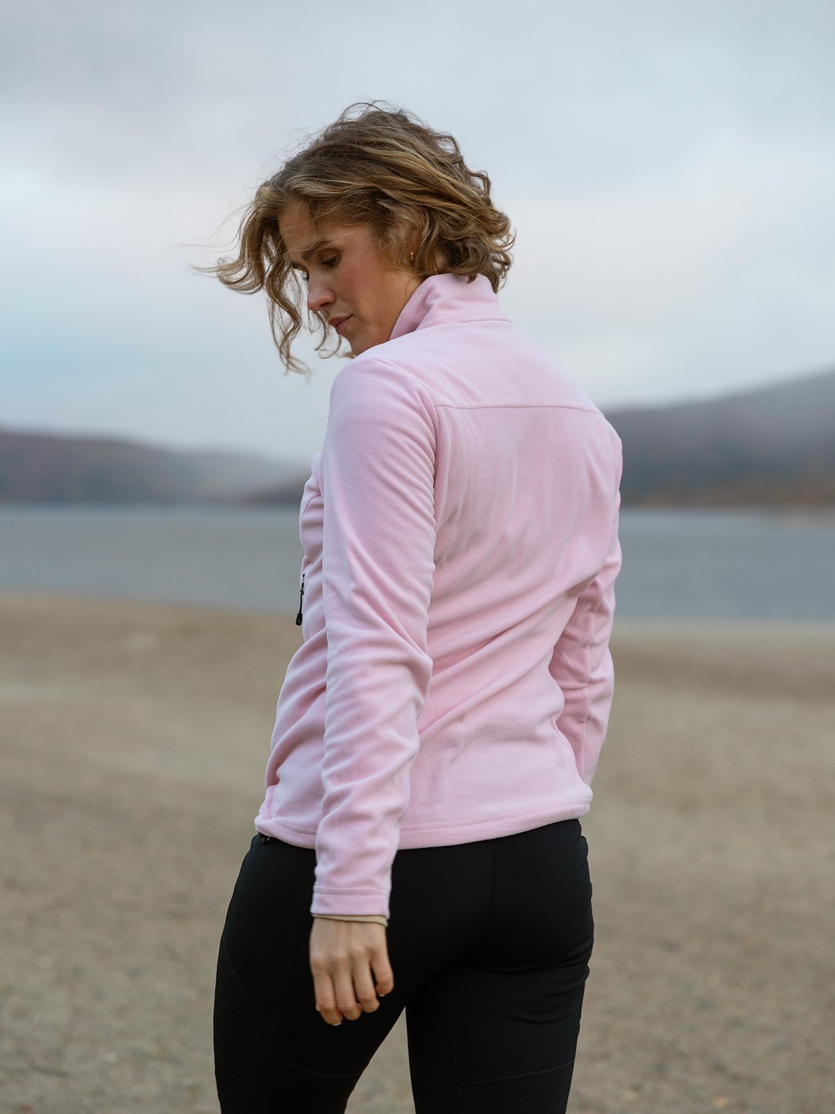 Bergans Finnsnes Fleece Jacket Women Faded Pink