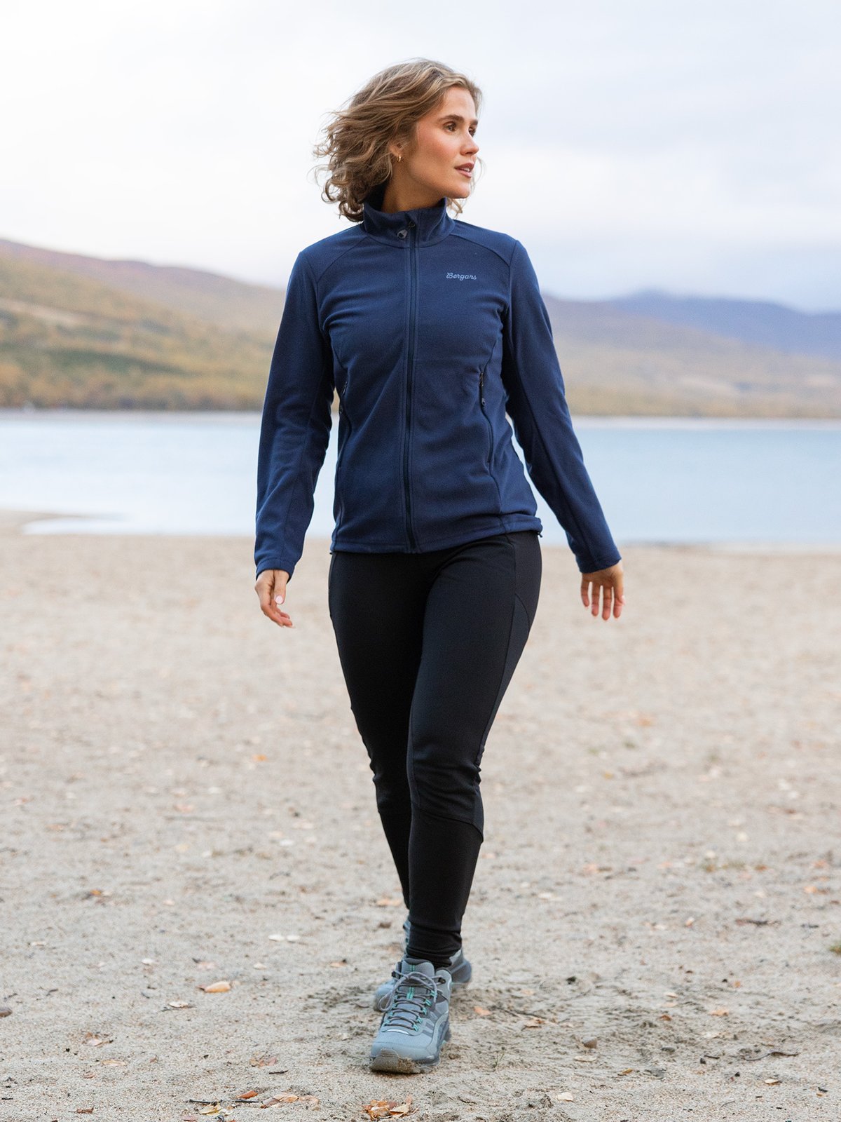 Bergans Finnsnes Fleece Jacket Women Navy Blue