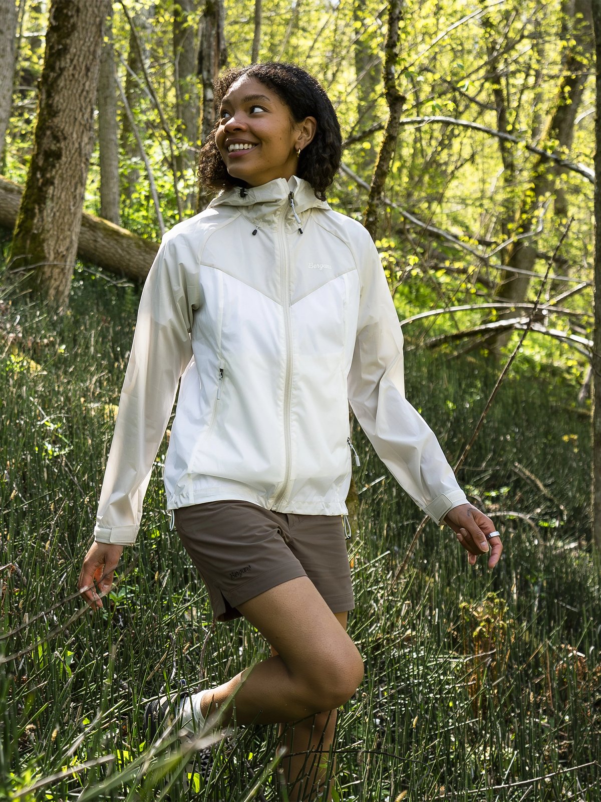 Bergans Microlight Jacket Women Creme / Bone White