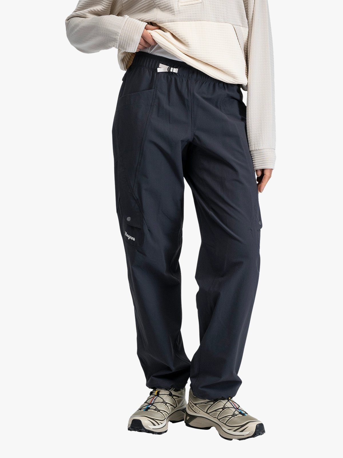 Bergans Vega Softshell Cargo Pants Women Dark Shadow Grey