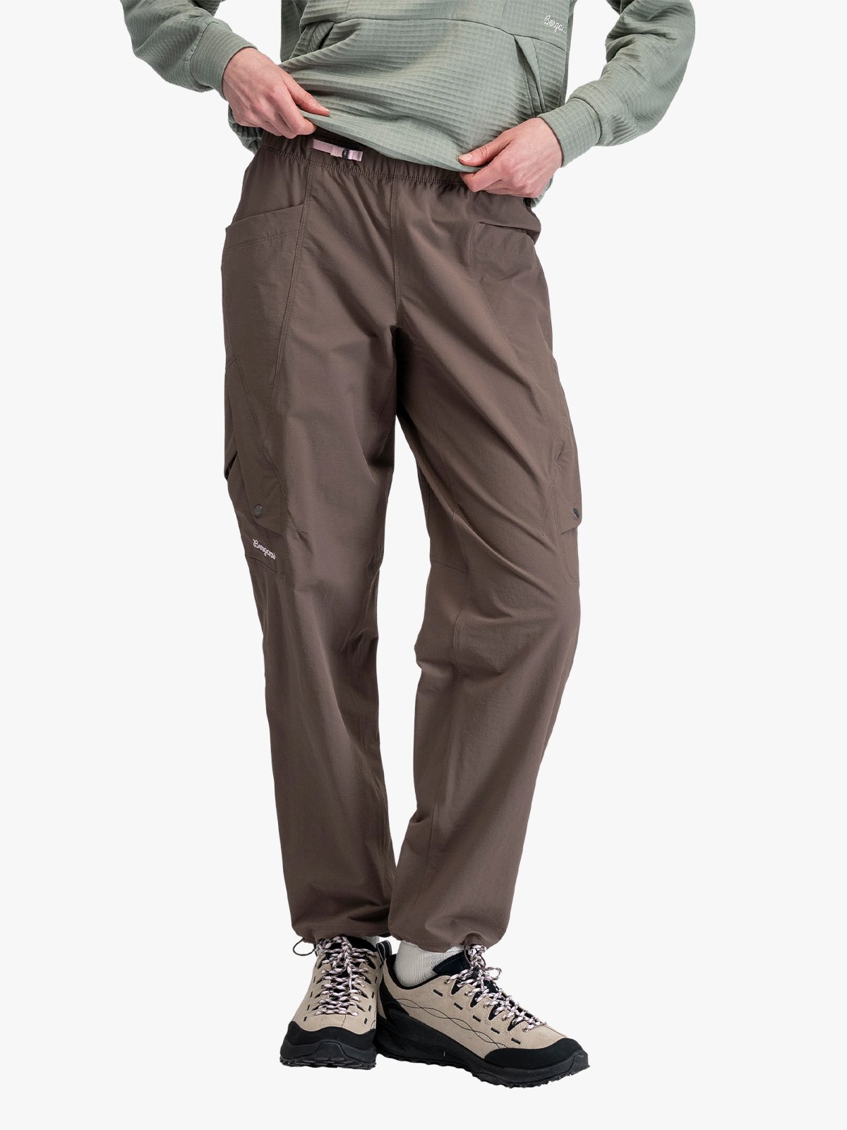 Bergans Vega Softshell Cargo Pants Women Hot Cocoa