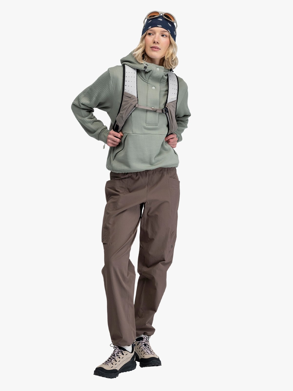 Bergans Vega Softshell Cargo Pants Women Hot Cocoa