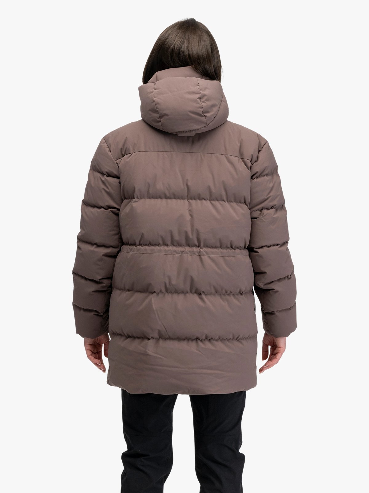 Bergans Dyna Down Hood Jacket Women Hot Cocoa