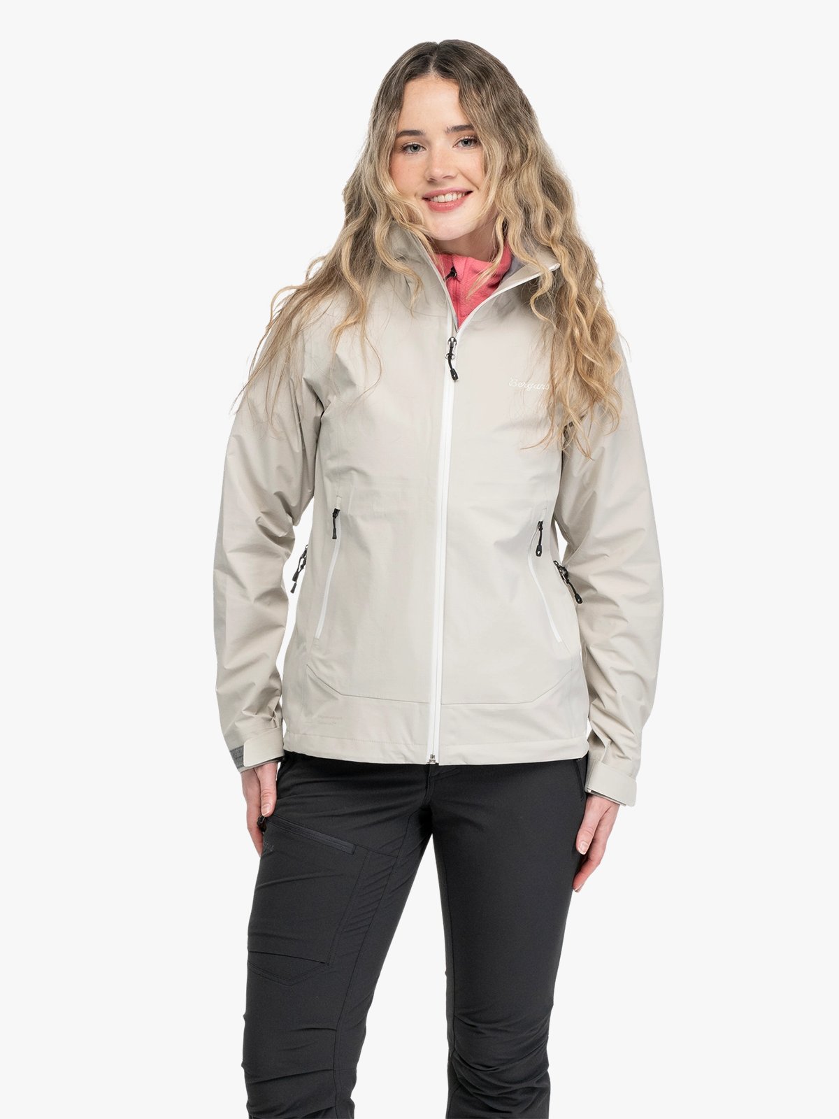 Bergans Essentials 3L Shell Jacket Women Coastal Sand