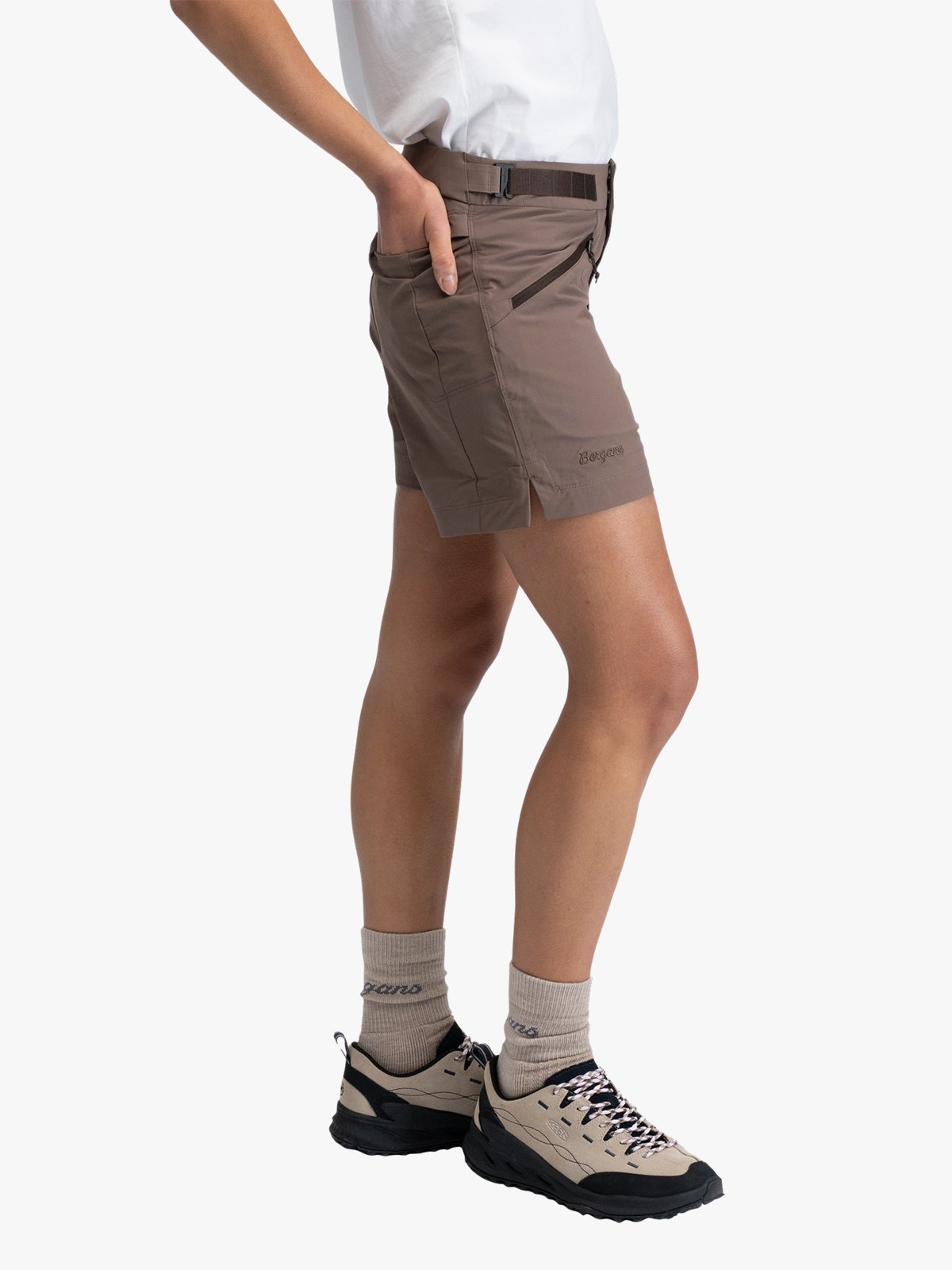 Bergans Vega Softshell Shorts Women Hot Cocoa