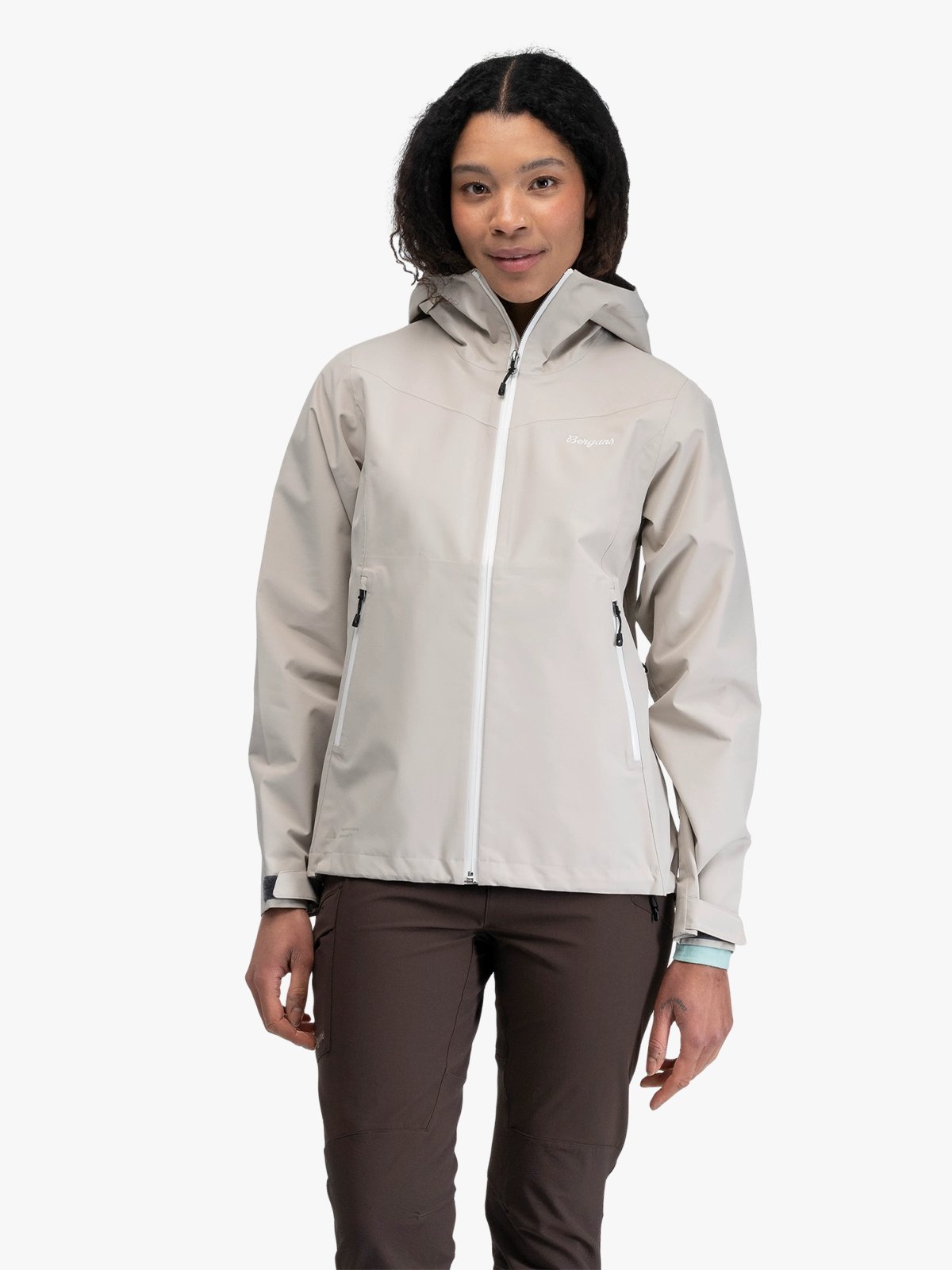 Bergans Essentials 2.5L Shell Jacket Women Coastal Sand
