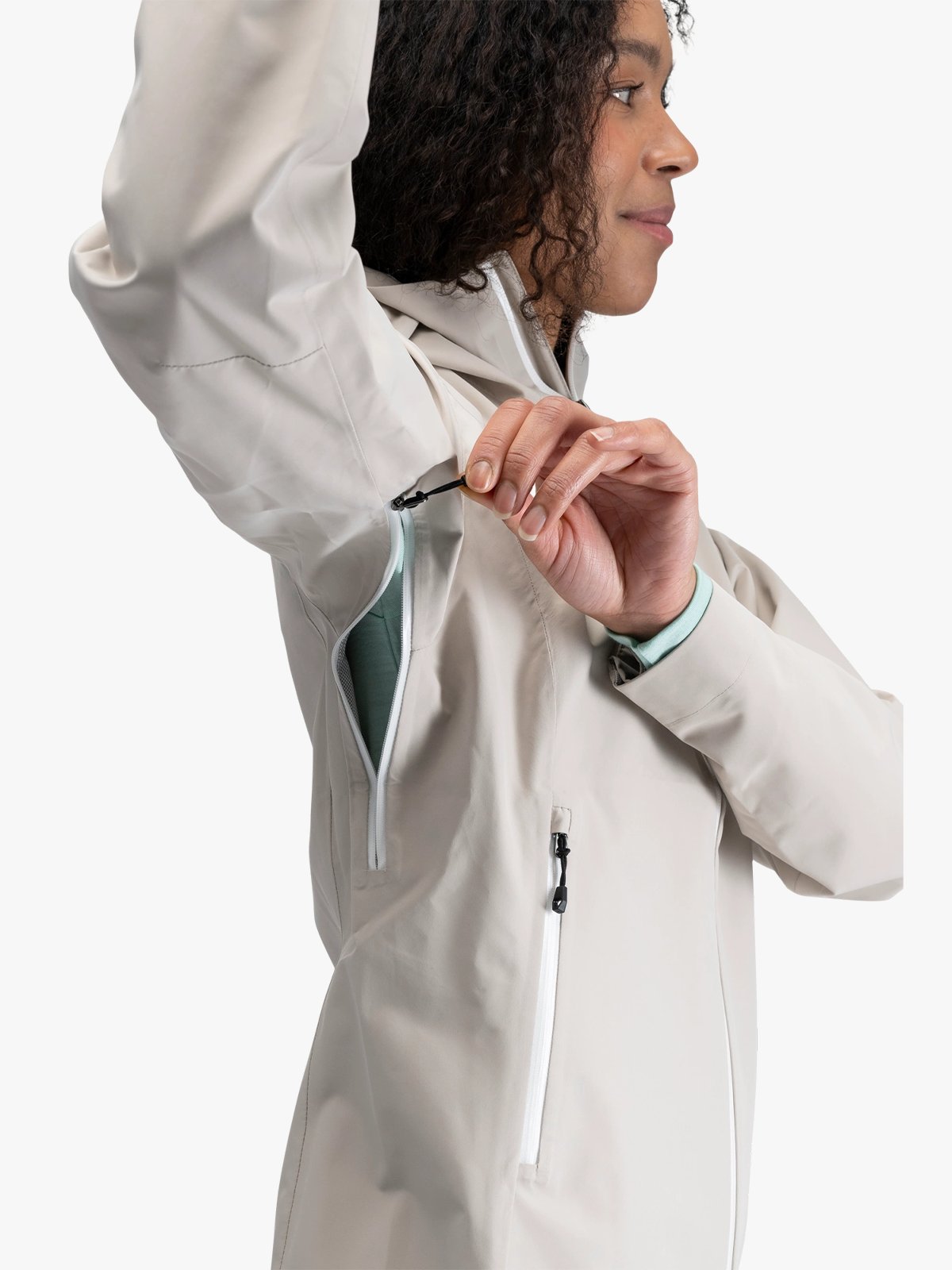 Bergans Essentials 2.5L Shell Jacket Women Coastal Sand