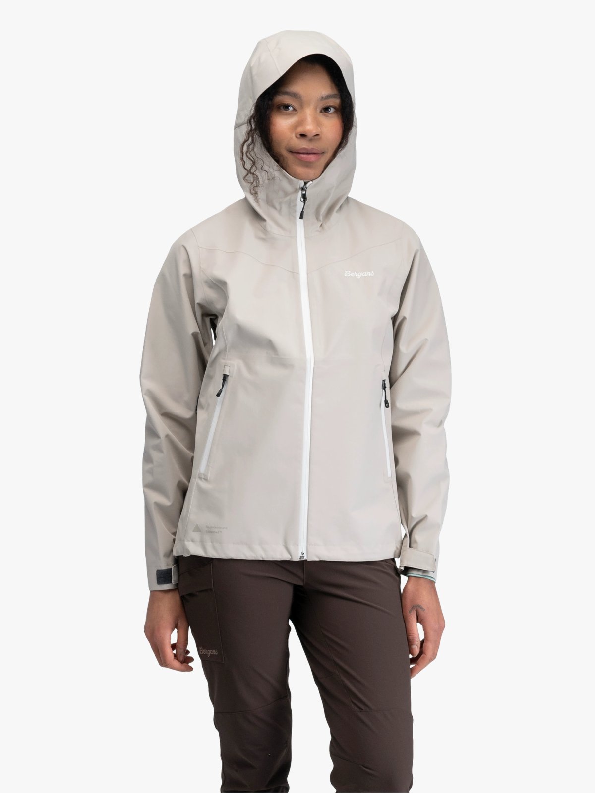 Bergans Essentials 2.5L Shell Jacket Women Coastal Sand