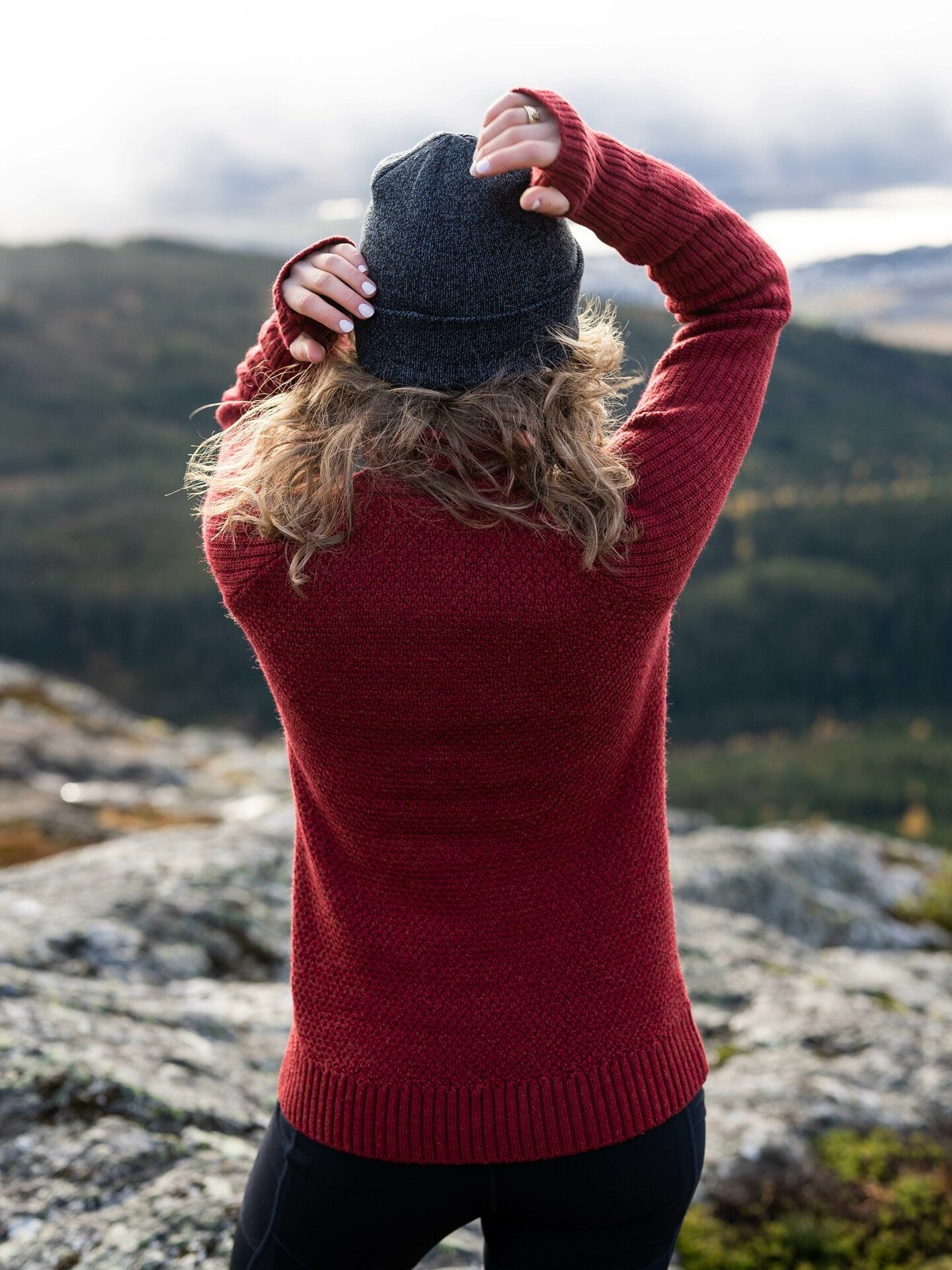 Bergans Ulriken Jumper Chianti Red