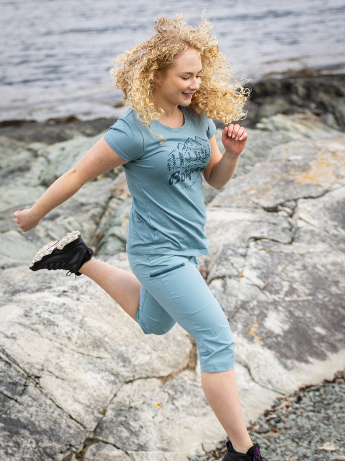 Bergans Utne Pirate Pant Smoke Blue