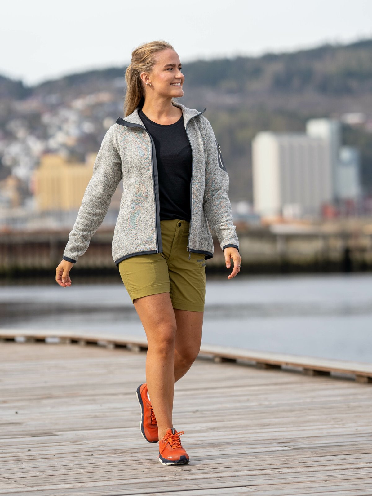 Bergans Utne Shorts Olive Green