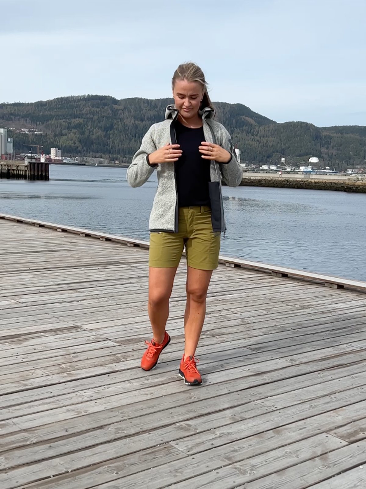 Bergans Utne Shorts Olive Green