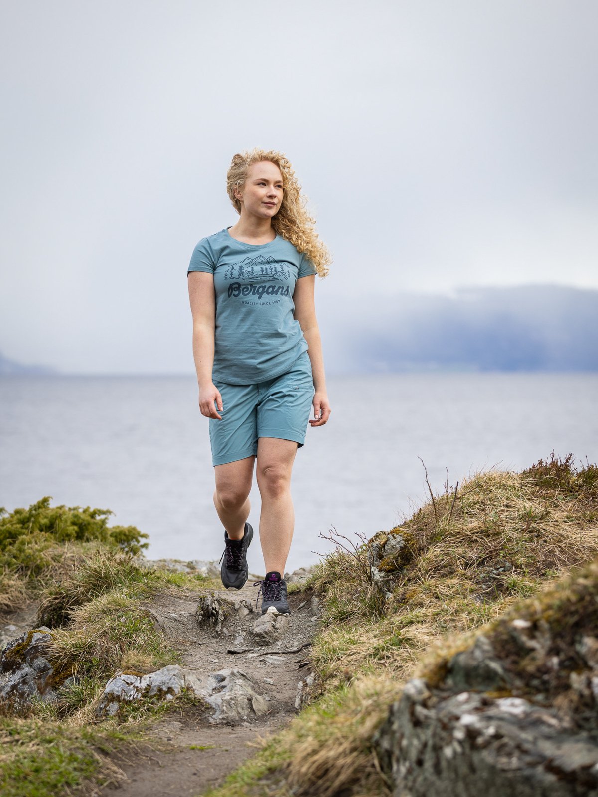 Bergans Utne Shorts Smoke Blue