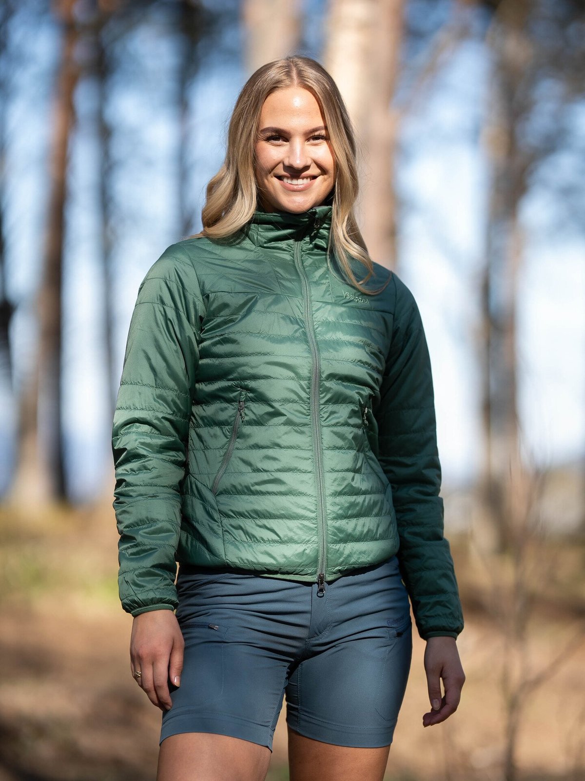 Bergans Røros Light Insulated Jacket Dark Jade Green