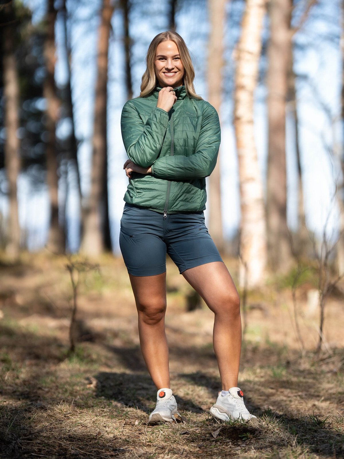 Bergans Røros Light Insulated Jacket Dark Jade Green