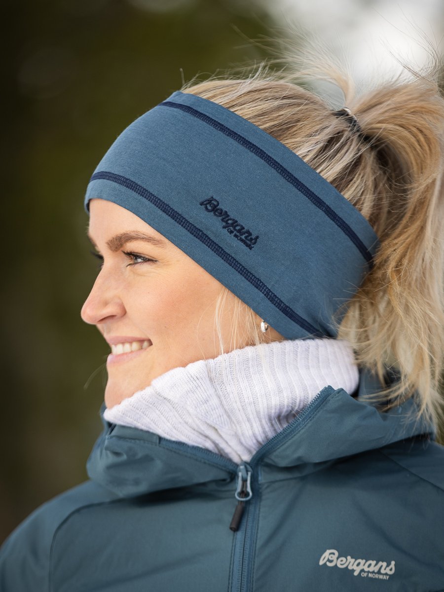 Bergans Wool Headband Orion Blue